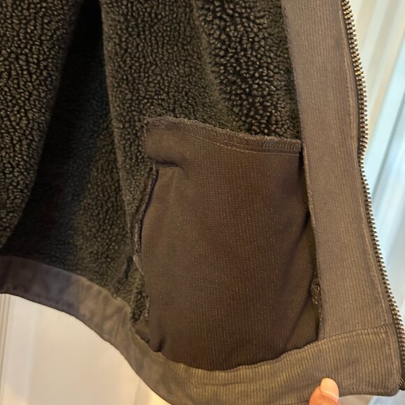 Mens RARE/VINTAGE Alf by KUHL-80s Shearling Jacket Size XL (Made in Canada) - Picture 10 of 13